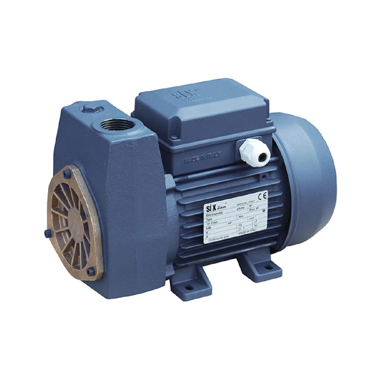 Reggio_Stal Bomba Autocebante Reggio STAL 100 1HP 220V - Imagen 1