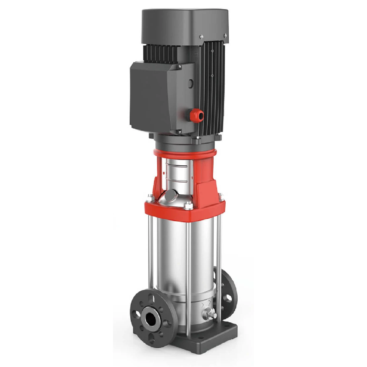 Leo_Lvs Bomba Vertical Multietapas LEO LVS 32-2 5.5HP 380V + Flange - Imagen 1